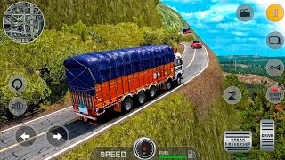 Cargo Driving Truck Games Gameplay  Indian Tata Truck Loaded Game  Android Gameplay [upl. by Osnola384]