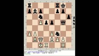 Stockfish 17 vs Saros 416  Larsen French Defense chess [upl. by Suhpoelc]