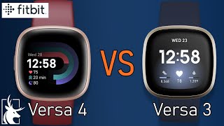 Fitbit versa 4 vs versa 3  what exactly is the difference in under 2 minutes [upl. by Arrakat]