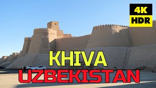 Khiva Uzbekistan in 4K UHD HDR [upl. by Llerdnad]