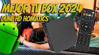 MEJOR TV B0X 2024  DUNE HD HOMATICS 4K  UNA VERDADERA BESTIA [upl. by Chevy645]