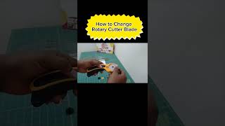 How to Replace Rotary Cutter Blade How to Change the Position of Rotary Blade from Left to Right [upl. by Will]