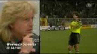 Andreas Möller Schwalbe des Jahrhunderts am 13 April 1995 [upl. by Aggi95]