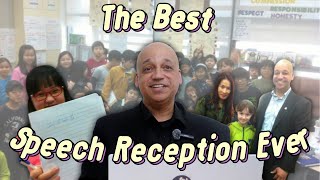 The Best Speech Reception Ever [upl. by Rhett]