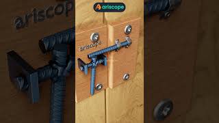 Smart AutoLatching Door Lock with Swinging Rod Mechanism [upl. by Abad]