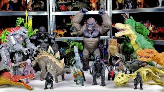 HUGE Jurassic World Dinosaur Toys Collection TRexes Velociraptors and MORE [upl. by Alyks]