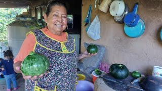 😱Esto paso mientras cocinaba unas ricas calabacitas recién cortadas de mi pequeño huerto✅️ rancho [upl. by Vanden]