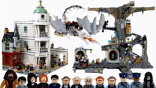 The Ultimate LEGO Harry Potter Gringotts Bank Review [upl. by Nylirehs]