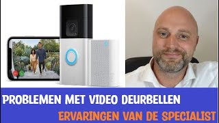 Problemen met Ring video deurbellen ervaringen uit de praktijk [upl. by Eolande]