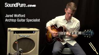 Eastman AR371CE Sunburst Archtop Guitar Demo [upl. by Avictor]