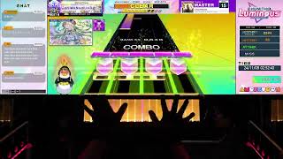 CHUNITHM LUMINOUS PLUS ENDYMION MASTER 15 3800 ALL JUSTICE [upl. by Ybor]