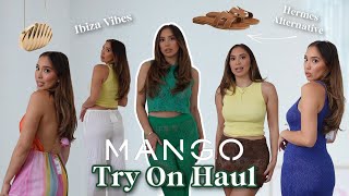 500€ MANGO TryOn HAUL  Sommer 2024  Adorable Caro [upl. by Eecrad]