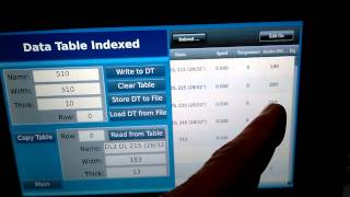 Unitronics UniStream and Sick 3D Profile Width and Thickness measurement [upl. by Xela71]