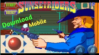 how to download sunset rider game for android  sunset rider game download fba4droid [upl. by Lillian]