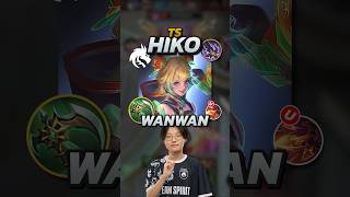 How Team Spirit Hiko Plays Wanwan Mobile Legends mobilelegends mlbb gaming [upl. by Isied]