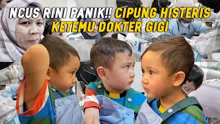 DRAMA CIPUNG KE DOKTER GIGI PERTAMA KALINYA HISTERISSS KETEMU DOKTER GIGI [upl. by Beverlee242]