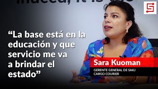 Desafíos en la formalización del transporte Una perspectiva desde la logística  Sara Kuoman [upl. by Sillad]