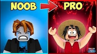 Roblox Blox fruits noob to pro pt5 Halfway [upl. by Adniled426]