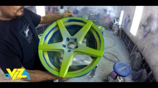 Custom Painted Lexus IS350 Wheels [upl. by Palocz435]