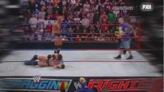 John Cena quotFiredquot   Act 1  HD BR 2010 Orton vs Barrett [upl. by Tonry]