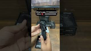 No license required Walther ppk co2 blowback air pistol airgun co2airgun shortsvideo shorts [upl. by Eslud]