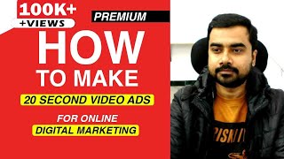 How to make Video Ad for Marketing Purpose Hindi [upl. by Kale]