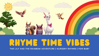 Rhyme Time Vibes  Rhymes for kids  English Baby poem  kids songs  babypoem nurseryrhymes [upl. by Kcirdehs90]