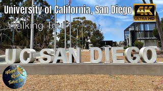 4K University of California San Diego Campus Walking Tour  UCSD [upl. by Ymorej]