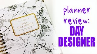 Planner Review  Day Designer [upl. by Edora]