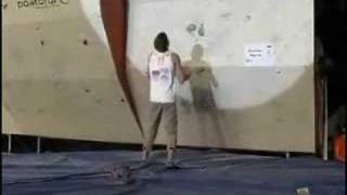 KletterWM 2005 Bouldern FinaleHerren Dmitry Sharafutdinov [upl. by Aneehsit]