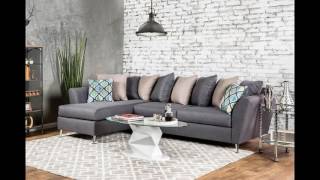 Janet Modern Fabric Sectional with recliner  Jubilee Furniture [upl. by Antoinette]