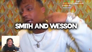 ImDontai Reacts to Juice WRLD Smith and Wesson [upl. by Atorod]