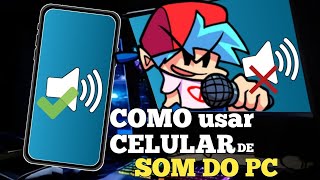 COMO ESCUTAR SOM DO PC COM UM CELULAR [upl. by Toft]