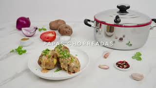 Papas Chorreadas [upl. by Lamori]