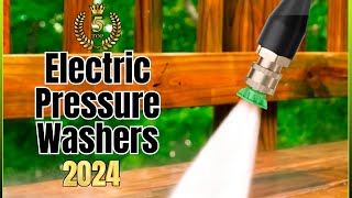 Top 5 Electric Pressure Washers in 2024 – Best Pressure Washer [upl. by Nnylatsyrk]