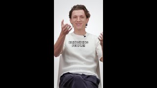 Tom Holland welcome to the quotSurvivorquot fandom shorts tomholland crowdedroom [upl. by Aimahc361]