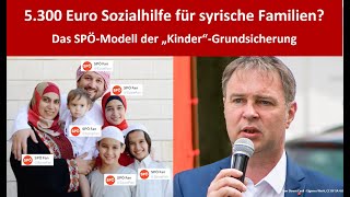 5500 Euro Sozialhilfe für syrische Familien Das SPÖModell der Kindergrundsicherung [upl. by Anica]