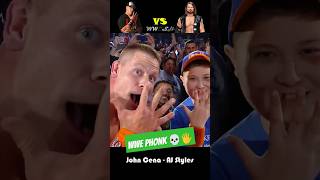 John Cena vs AJ Styles 2017  WWE Phonk Edit 💀 wwe skull phonk johncena [upl. by Secilu]