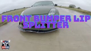 How To Install A Front Lip  Splitter On Your Car VICREZ [upl. by Pete]