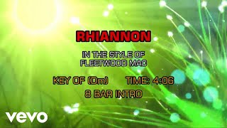 Fleetwood Mac  Rhiannon Karaoke [upl. by Eellac]