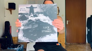 Unboxing David Gilmours Album „Luck and Strange“ Vinyl Version davidgilmour vinyl [upl. by Erreip]