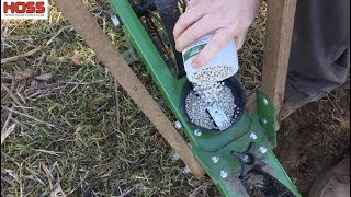 Easy Beet Planting with the Hoss Garden Seeder [upl. by Billie]