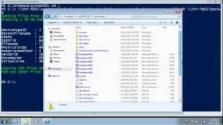 Use PowerShell to Create a VHD and Backup User Data [upl. by Nitfa]