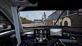 ACC Zolder Ford Mustang GT3 Dry Beginner Track Guide [upl. by Kilby]