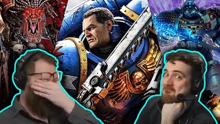 Tom and Ben React to Warhammer Trailers and Miniatures [upl. by Devan]