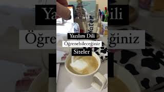 Yazılım Dili Öğrenebileceğiniz Siteler endüstrimühendisliği kesfetteyiz öneçıkar [upl. by Jobye]