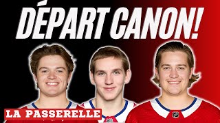 Canadiens Hutson Caufield et Montembeault volent le show [upl. by Lyrradal]