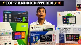 Top 7 Android Car Stereo In India For Any Car [upl. by Earaj787]