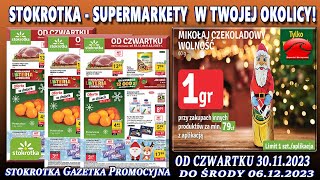 STOKROTKA Nowa Gazetka Od 30112023 Najnowsze Promocje Tygodnia W Dobrych Cenach  Co warto kupić [upl. by Rentsch483]