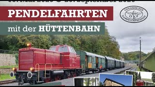 V65 001 Pendelfahrten auf der Hüttenbahn 20092020 HD [upl. by Artep]